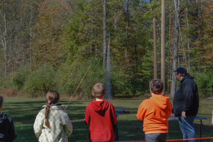Cub Scouts climb to new heights at Cub Scout Fun Day